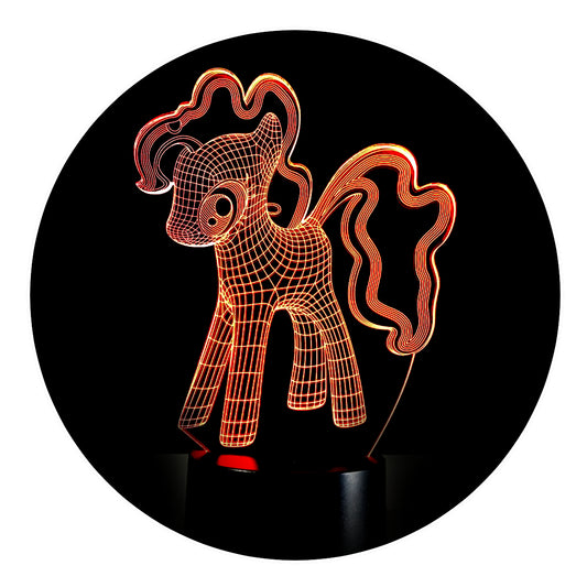 Lámpara 3D Led My Little Pony