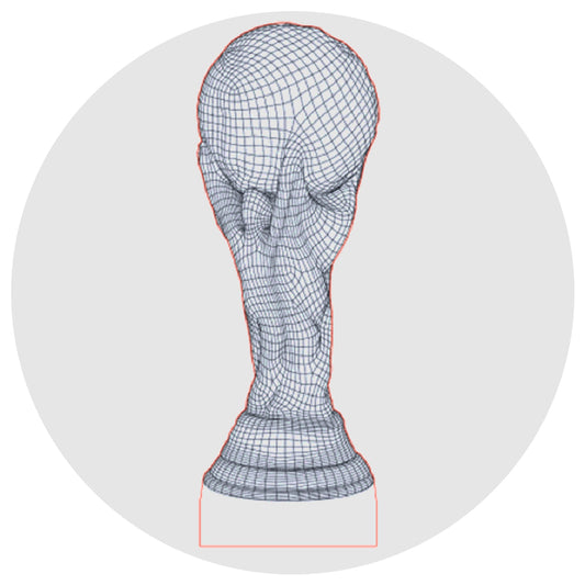 Lámpara 3D Led Copa Mundial de Futbol Selecciones