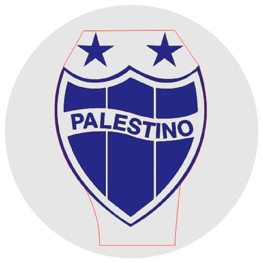 Lámpara 3D Led Club Deportivo Palestino