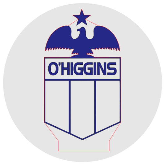 Lámpara 3D Led Club Deportes Ohiggins